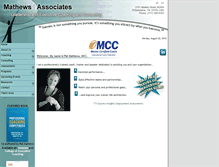 Tablet Screenshot of patmathews.com